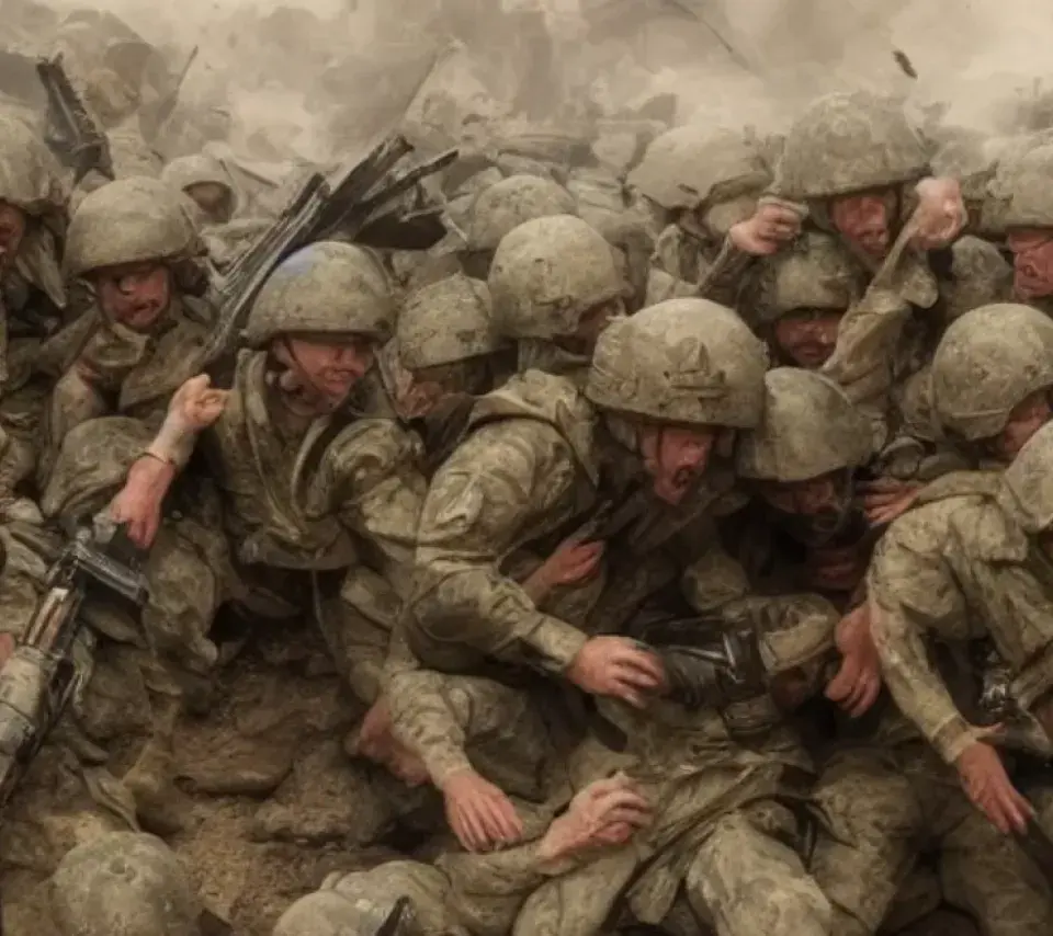 Photo tirée du film de l'un des participants, Fabian Jestin