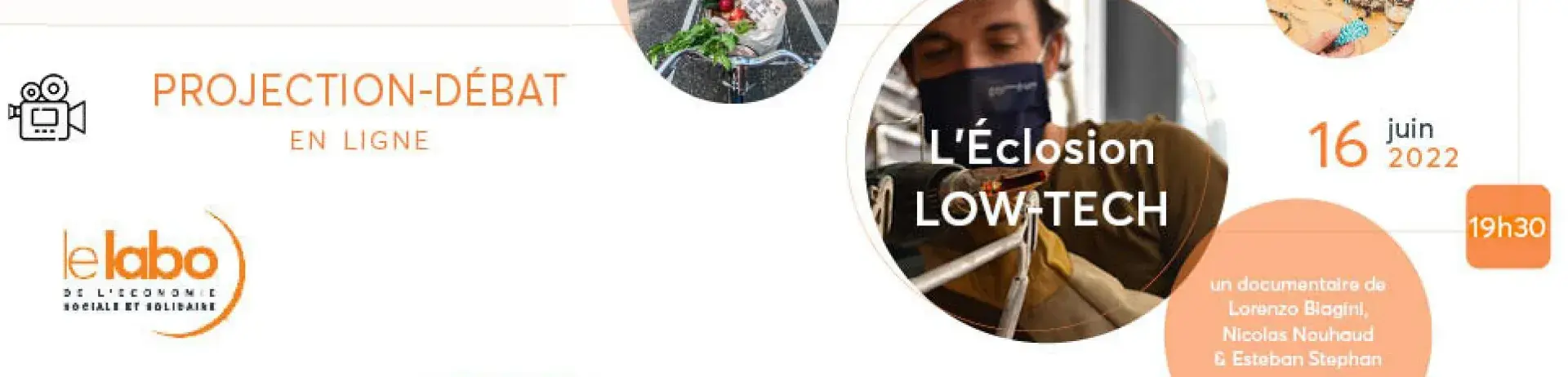 projection débat en ligne l'éclosion low tech