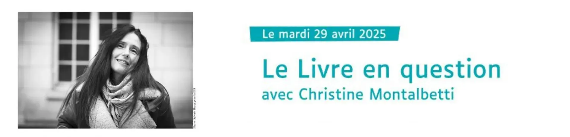 Le livre en question avec Christine Montalbetti